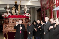 La bendita lluvia impidió este año procesionar a San Juan de Dios por las calles de Ciempozuelos