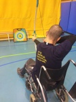 Residentes y voluntarios participan en una jornada de deporte adaptado jornada, deporte, discapacidad,